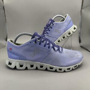 On Running Cloud X Shoes Womens Size 10 Purple Lavender Ice CloudTec
